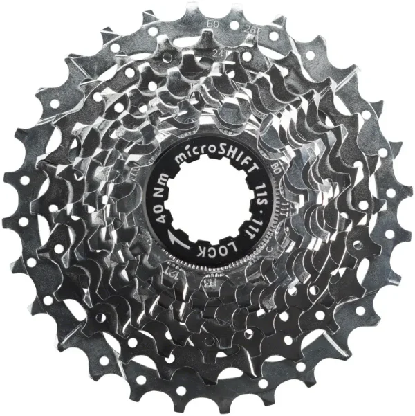 Microshift SPD HLLL Cassette - Chromed Silver Durable MTB microshift spd hlll cassette c 0 1750477108 - AROUNDTHECYCLE