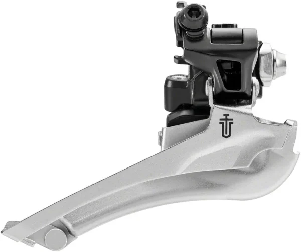 microSHIFT Sword 9Spd Double Front Derailleur - Braze-On, 46-52t microshift sword 9spd double f 0 1750475640 - AROUNDTHECYCLE