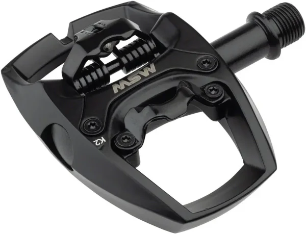 MSW Flip I Clipless Pedal - Single-Side Aluminum 9/16 msw flip i clipless pedal sing 0 1750476440 - AROUNDTHECYCLE