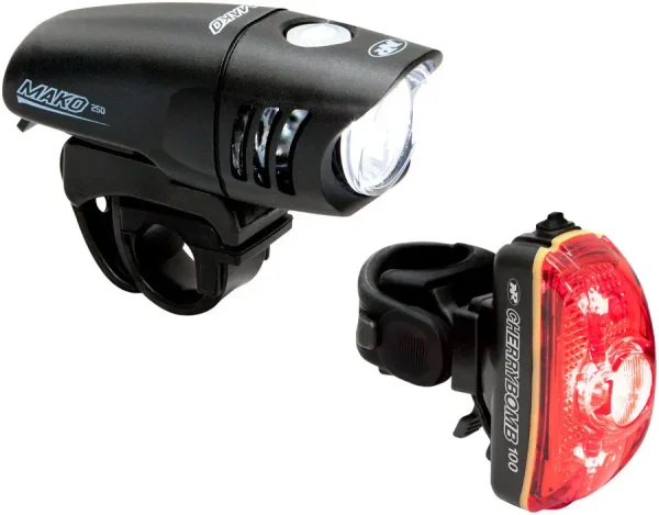 NiteRider Bike Lights Combination Set w/200lm Front HLgttgey&80lm Rear TailLight niterider bike lights combinat 0 1750477005 - AROUNDTHECYCLE