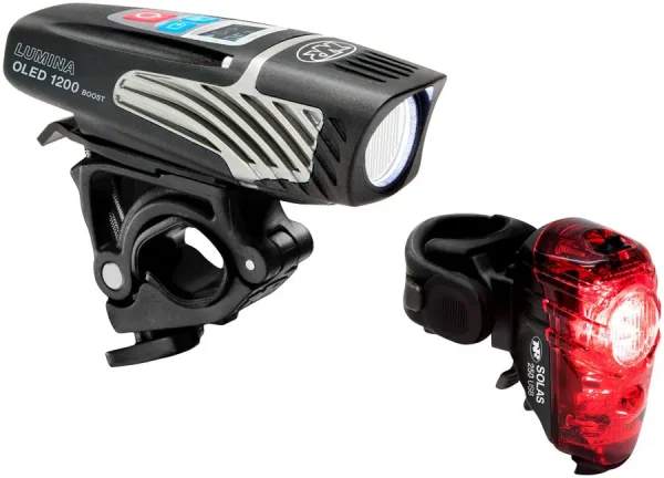 NiteRider Lumina OLED 1200L Headlight & Solas Taillight Kit niterider lumina oled 1200l he 0 1750476723 - AROUNDTHECYCLE