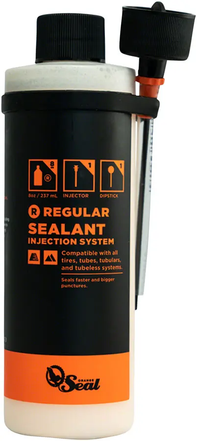 Orange Seal 8oz Tubeless Sealant - Easy Twist Lock Bottle orange seal 8oz tubeless seala 0 1750477335 - AROUNDTHECYCLE