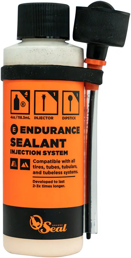 Orange Seal Endurance Tubeless Tire Sealant - 4oz Twist Lock orange seal endurance tubeless 0 1750475669 - AROUNDTHECYCLE