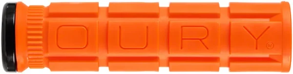 Oury V2 Non-Slip Motorcycle Lock-On Grips - Deja Blue/Blaze Orange oury v2 non slip motorcycle lo 0 1750477126 - AROUNDTHECYCLE