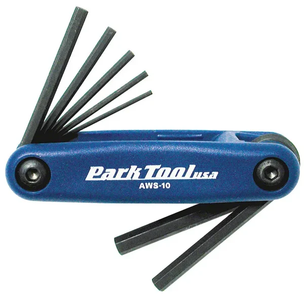 Park Tool AWS-10 Metric Hex Key Set - Compact Bike Tools park tool aws 10 metric hex ke 0 1750476500 - AROUNDTHECYCLE