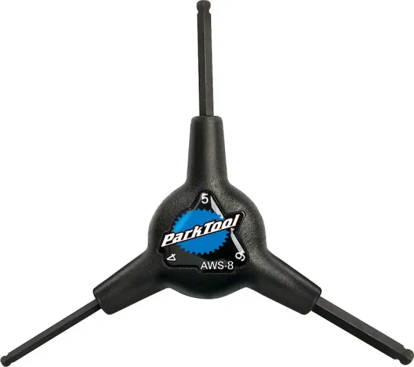 Park Tool AWS-8 Y Hex Ball Wrench 4-6mm | Multi-Size Bike Tool park tool aws 8 y hex ball wre 0 1750476494 - AROUNDTHECYCLE