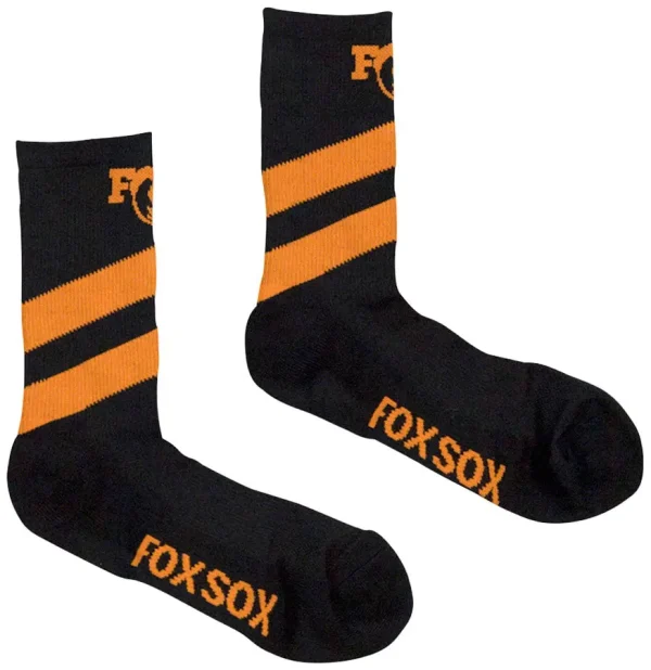 Performance FOX High Tail Crew Socks - Black, S/M performance fox high tail crew 0 1750476280 - AROUNDTHECYCLE
