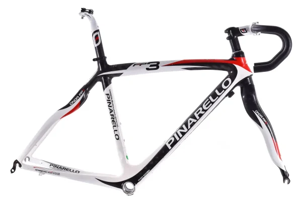 Pinarello FP3 Carbon Road Frame w/ Fork & Parts - Size:46.5 pinarello fp3 carbon road fram 0 1750475974 - AROUNDTHECYCLE