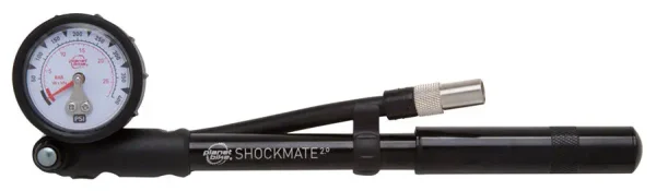 Planet Bike Shockmate 3.0 Dual-Pressure Suspension Pump - High/Low Adjust planet bike shockmate 30 dual 0 1750477384 - AROUNDTHECYCLE