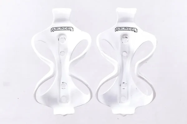 Pre-Owned Arundel Mandible Carbon Bottle Cage Set - White pre owned arundel mandible car 0 1750475837 - AROUNDTHECYCLE