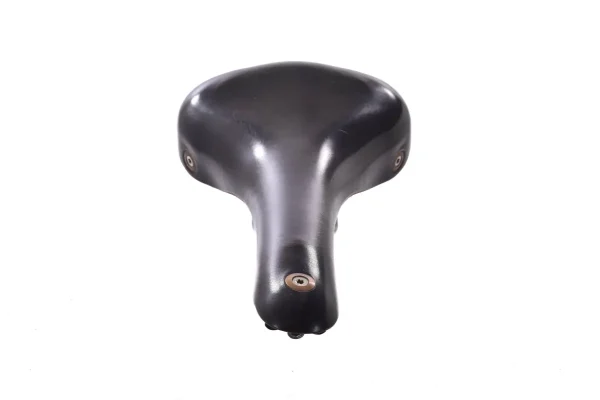 Pre-Owned Berthoud Galibier Bike Saddle - Narrow Leather Black Titanium pre owned berthoud galibier bi 0 1750476225 - AROUNDTHECYCLE