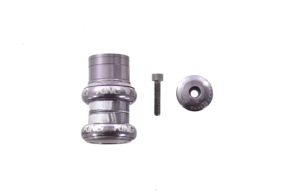 Pre-Owned Chris King 1-1/8" Headset - Pewter Steerer pre owned chris king 1 18 head 0 1750476168 - AROUNDTHECYCLE