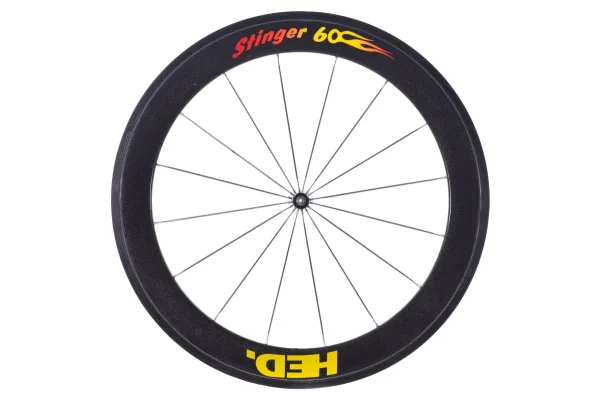 Pre-Owned HED Stinger 60 Aero 650C Carbon Front Wheel pre owned hed stinger 60 aero 0 1750475794 - AROUNDTHECYCLE