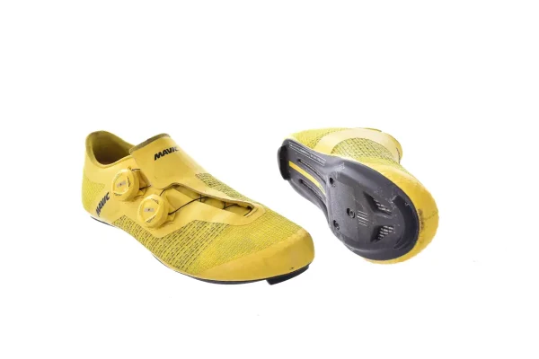 Pre-Owned Mavic Cosmic Ultimate III Running Shoes - Yellow pre owned mavic cosmic ultimat 0 1750476233 - AROUNDTHECYCLE