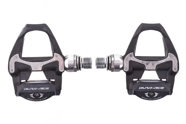 Pre-Owned Shimano Dura-Ace PD9000 SPD-SL Road Pedals pre owned shimano dura ace pd9 0 1750475965 - AROUNDTHECYCLE