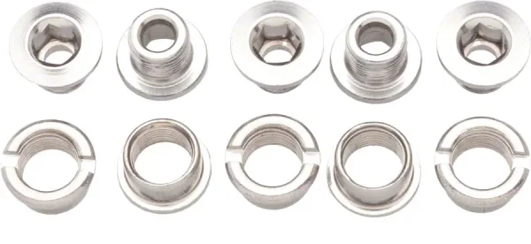 Problem Solvers Silver Chromoly Chainring Bolts - High-Strength problem solvers silver chromol 0 1750477436 - AROUNDTHECYCLE