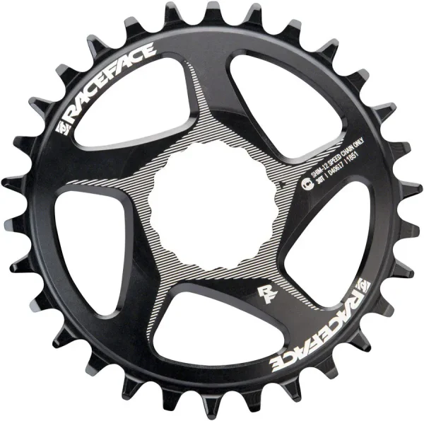 RaceFace Cinch 30T Chainring - 12-Speed Shimano HG+ Black raceface cinch 30t chainring 1 0 1750476664 - AROUNDTHECYCLE