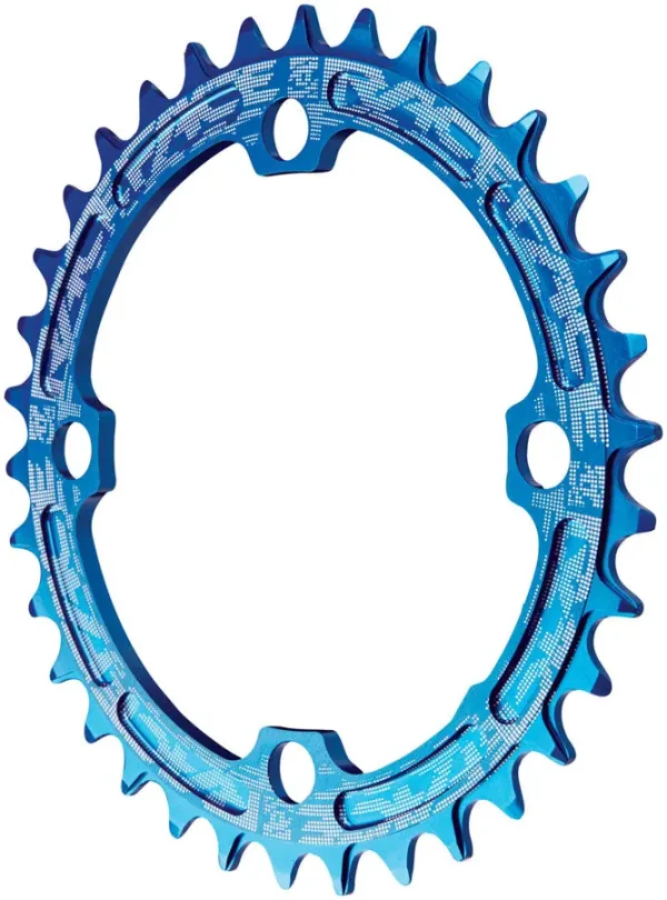 RaceFace Narrow Wide Chainring MTB 36t 104mm BCD Blue raceface narrow wide chainring 0 1750476895 - AROUNDTHECYCLE