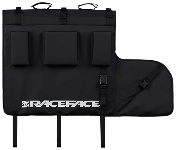 RaceFace T2 Universal MTB Tailgate Pad - Durable Black Fit raceface t2 universal mtb tail 0 1750476476 - AROUNDTHECYCLE