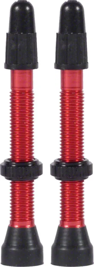 Red Alum Road/MTB Tube Sealant Valve Set 24 Pair by WTB red alum roadmtb tube sealant 0 1750477433 - AROUNDTHECYCLE