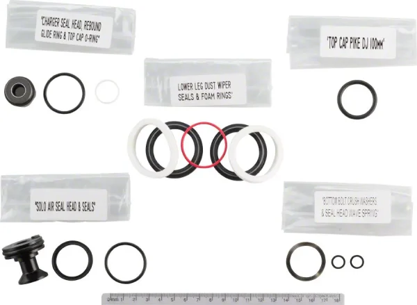 RockShox Pike Solo Air A1 Fork Service Kit – Maintenance Parts rockshox pike solo air a1 fork 0 1750475812 - AROUNDTHECYCLE