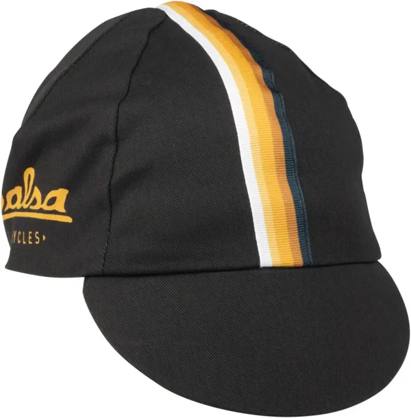 Salsa Latitude Striped Cycling Hat - White/Navy/Black salsa latitude striped cycling 0 1750476561 - AROUNDTHECYCLE