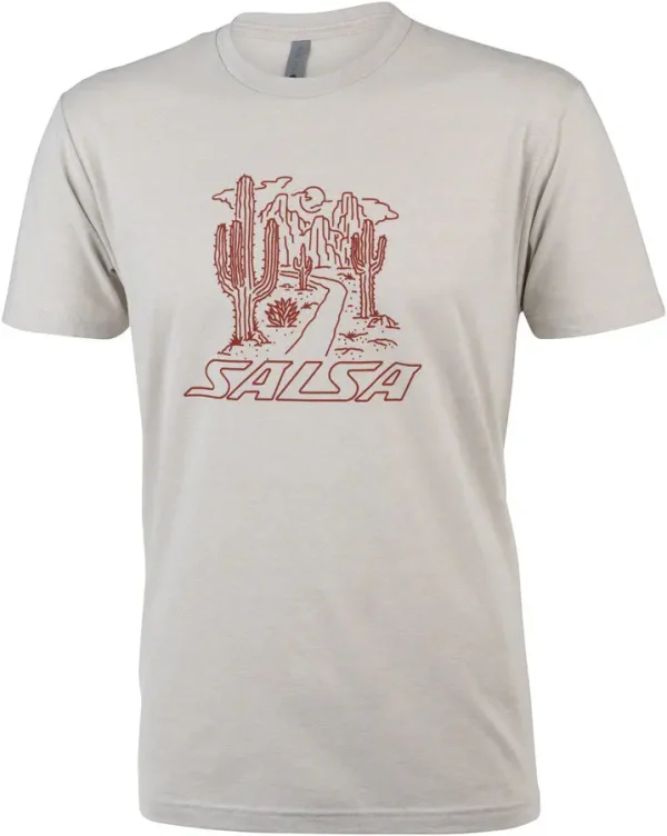 Salsa Men's Premium Sky Island Graphic T-Shirt - Soft Natural, Large salsa mens premium sky island 0 1750476667 - AROUNDTHECYCLE