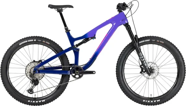 Salsa Rustler Carbon MTB - 27.5 Wheels & XT | Purple Fade salsa rustler carbon mtb 275 w 0 1750476321 - AROUNDTHECYCLE