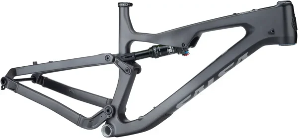Salsa Rustler Carbon MTB Frame - 27.5" Black Gray Fade salsa rustler carbon mtb frame 0 1750476324 - AROUNDTHECYCLE