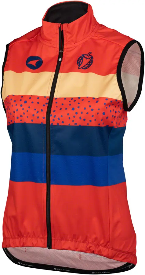 Salsa Team Polytone Women's Cycling Vest - Red Stripe Performance Model salsa team polytone womens cyc 0 1750476538 - AROUNDTHECYCLE