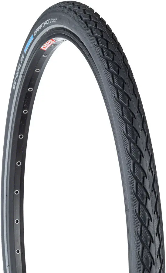 Schwalbe Marathon 27x1-1/4 Tire w/ Reflective Sidewall & GreenGuard schwalbe marathon 27x1 14 tire 0 1750476933 - AROUNDTHECYCLE