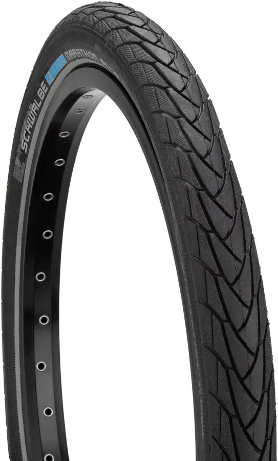 Schwalbe Marathon Plus Puncture-Resistant Tire - Durable 20x1.75 schwalbe marathon plus punctur 0 1750476937 - AROUNDTHECYCLE