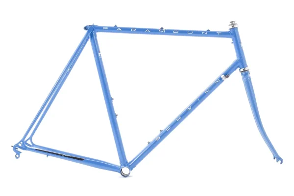 Schwinn Paramount 57cm Steel Road Bike Frame - Lugged Blue schwinn paramount 57cm steel r 0 1750476063 - AROUNDTHECYCLE