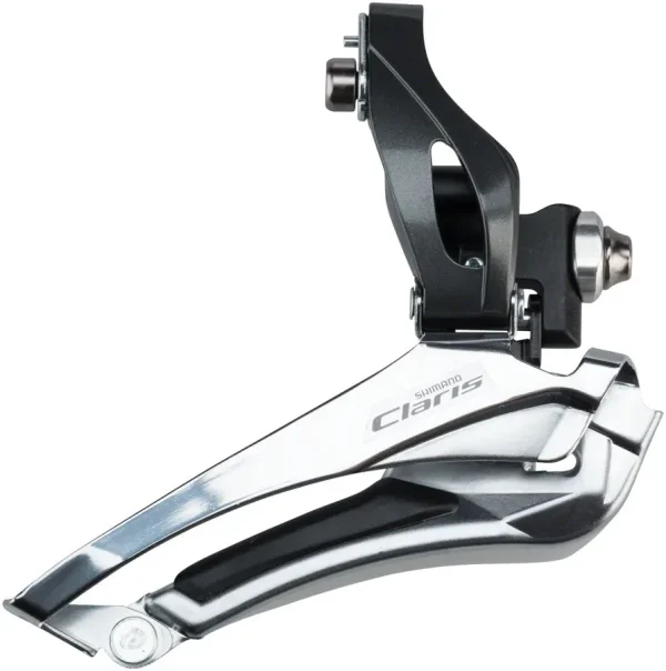 Shimano Claris Front Derailleur: 8-Speed Braze-On & Double Chainring shimano claris front derailleu 0 1750477071 - AROUNDTHECYCLE