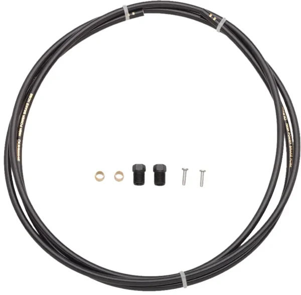 Shimano Deore M615 Disc Brake Hose - 1700mm Black shimano deore m615 disc brake 0 1750476899 - AROUNDTHECYCLE