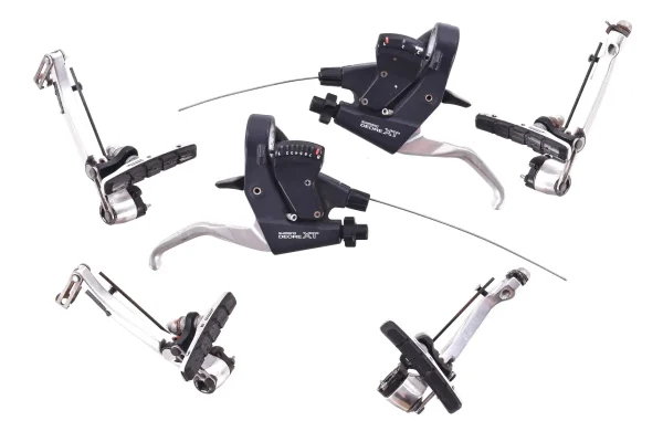 Shimano Deore XT M739 Shift/Brake Lever & V-Brake Calipers shimano deore xt m739 shiftbra 0 1750475889 - AROUNDTHECYCLE