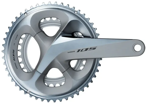 Shimano FC-R7000 Road Bike Crankset - Black/Silver shimano fc r7000 road bike cra 0 1750476780 - AROUNDTHECYCLE