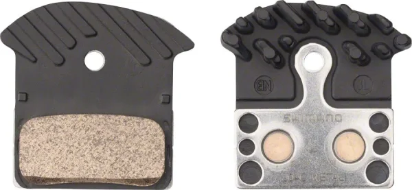 Shimano High-Temp Disc Brake Pads - Stainless Metal Compound & Alloy Cooling shimano high temp disc brake p 0 1750476031 - AROUNDTHECYCLE