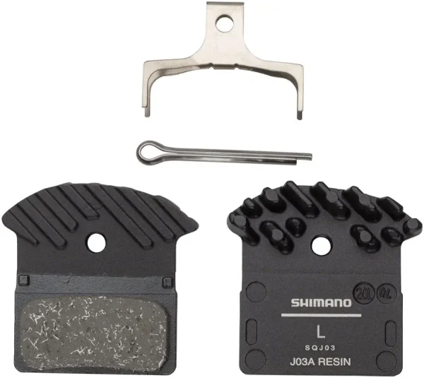 Shimano J03A Finned Resin Brake Pads - XTR/XT/SLX Deore shimano j03a finned resin brak 0 1750477418 - AROUNDTHECYCLE