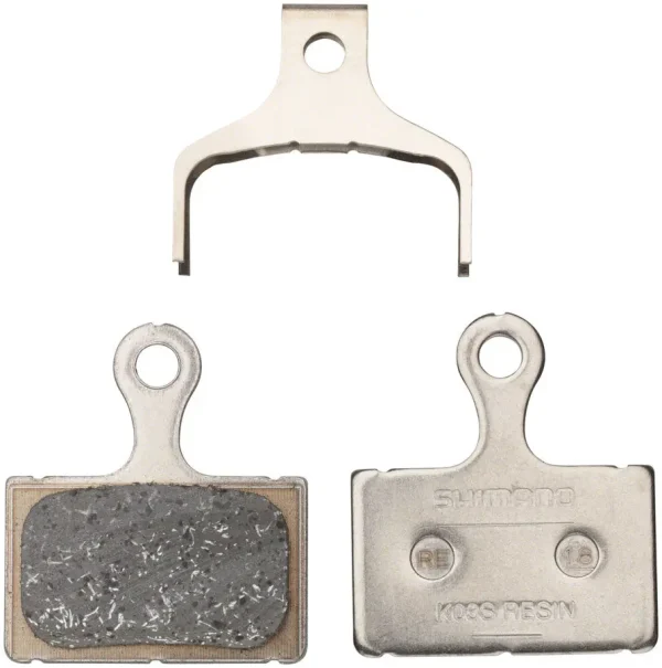 Shimano K05S Resin Disc Brake Pads with Steel Back Plate & Spring Kit shimano k05s resin disc brake 0 1750476976 - AROUNDTHECYCLE