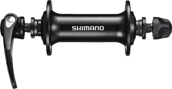 Shimano RS400 32H Black Front Bicycle Hub - Lightweight & Durable shimano rs400 32h black front 0 1750476902 - AROUNDTHECYCLE
