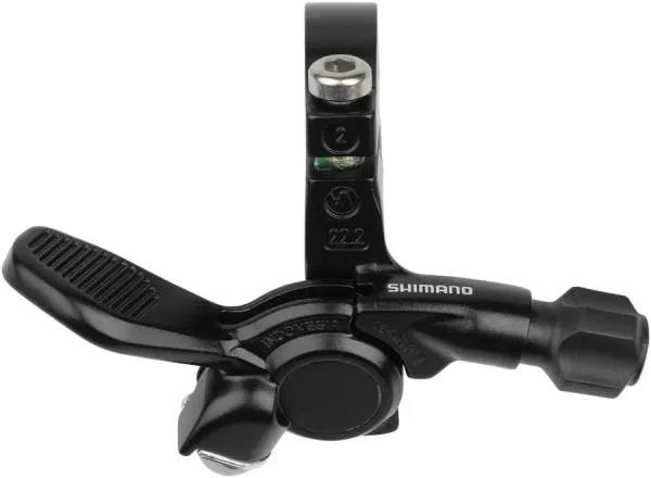 Shimano SL-MT Dropper Lever Left Side Band Clamp Black shimano sl mt dropper lever le 0 1750476436 - AROUNDTHECYCLE