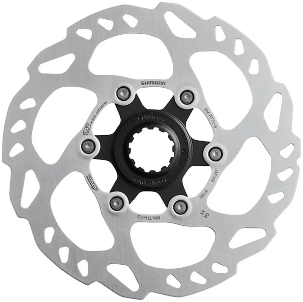 Shimano SLX SM-RT70-SS 140mm Center Lock Silver Rotor shimano slx sm rt70 ss 140mm c 0 1750477253 - AROUNDTHECYCLE