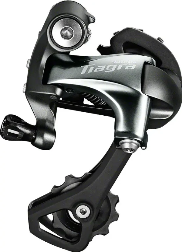 Shimano Tiagra 4700 GS 10-Speed Silver Rear Derailleur Medium Cage shimano tiagra 4700 gs 10 spee 0 1750477332 - AROUNDTHECYCLE