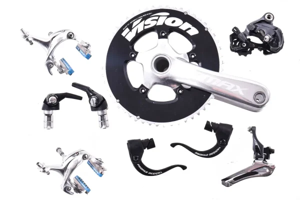 Shimano Ultegra/Dura-Ace Hybrid TT Groupset - Used 2x11spd/175mm shimano ultegradura ace hybrid 0 1750475978 - AROUNDTHECYCLE
