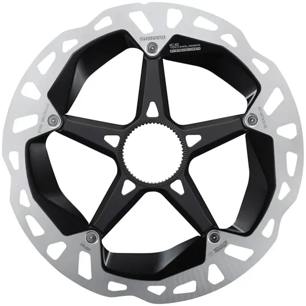 Shimano XTR MTB Disc Brake Rotor 180mm CenterLock Silver Black shimano xtr mtb disc brake rot 0 1750477001 - AROUNDTHECYCLE