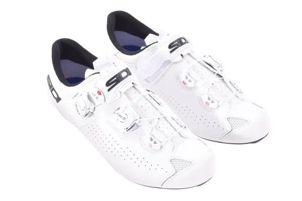 Sidi Wire 2S Carbon Road Bike Shoes - Pre-Owned White EU42/US8 sidi wire 2s carbon road bike 0 1750476015 - AROUNDTHECYCLE