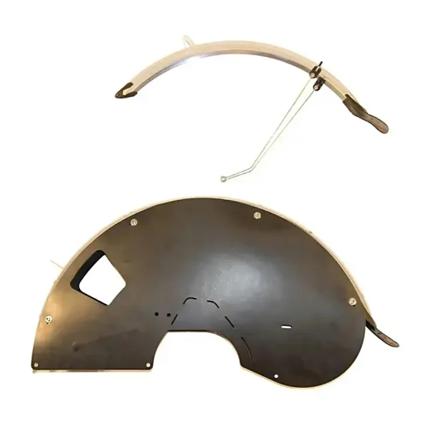 Silver Yuba Mundo Bike Fenders w/Wheel Skirts for V3 & Classic silver yuba mundo bike fenders 0 1750476178 - AROUNDTHECYCLE