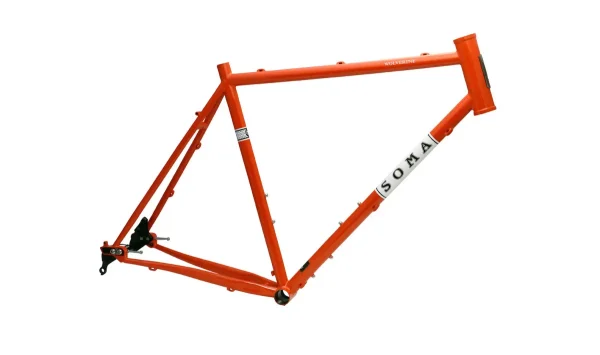 Soma Wolverine Disc Gravel Frame A-Type 4.1 - 52cm Orange soma wolverine disc gravel fra 0 1750475883 - AROUNDTHECYCLE
