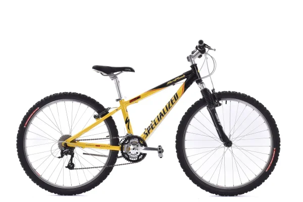 Specialized Hard Rock XS 13 26" MTB - Black/Yellow Frame specialized hard rock xs 13 26 0 1750476163 - AROUNDTHECYCLE